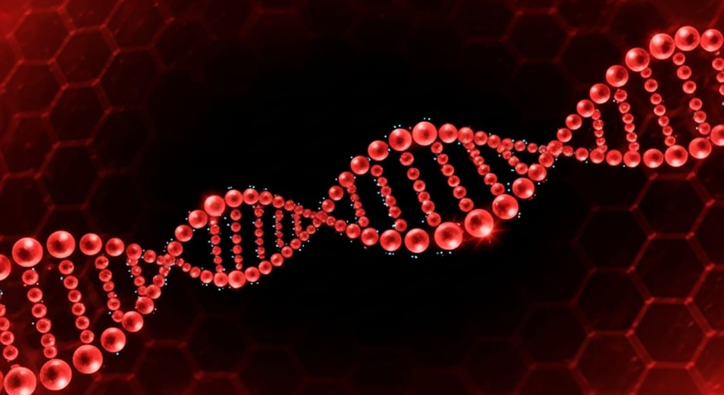 DNA strand illustration highlighting the GPX1 gene